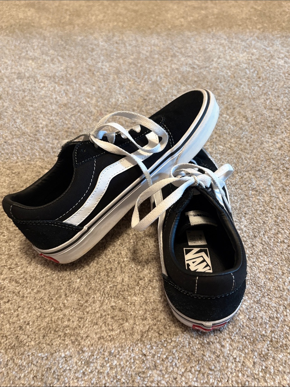 Vans Women’s Sneakers in Black and White
